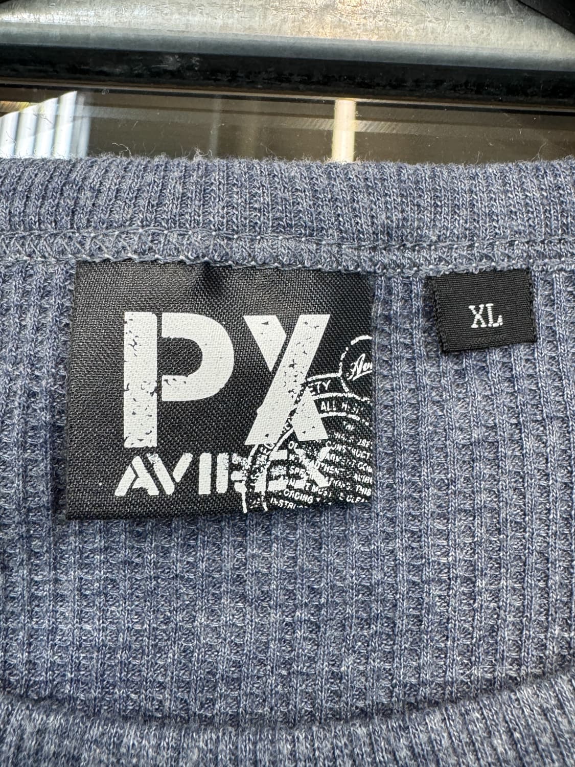 아비렉스 U.S 네이비 와플 롱슬리브 상품이미지5