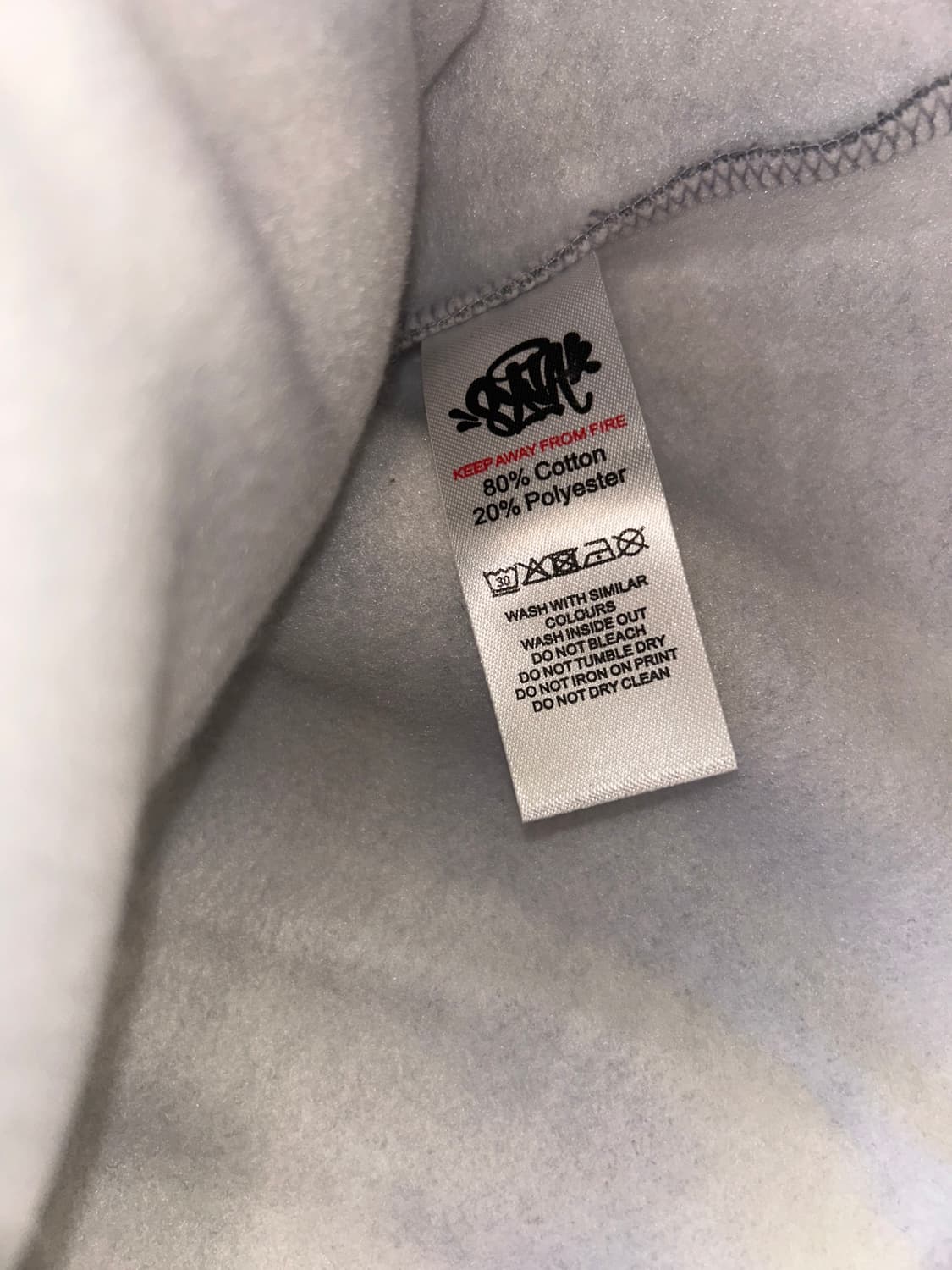 Syna world Tracksuit Set Grey L 상품이미지4