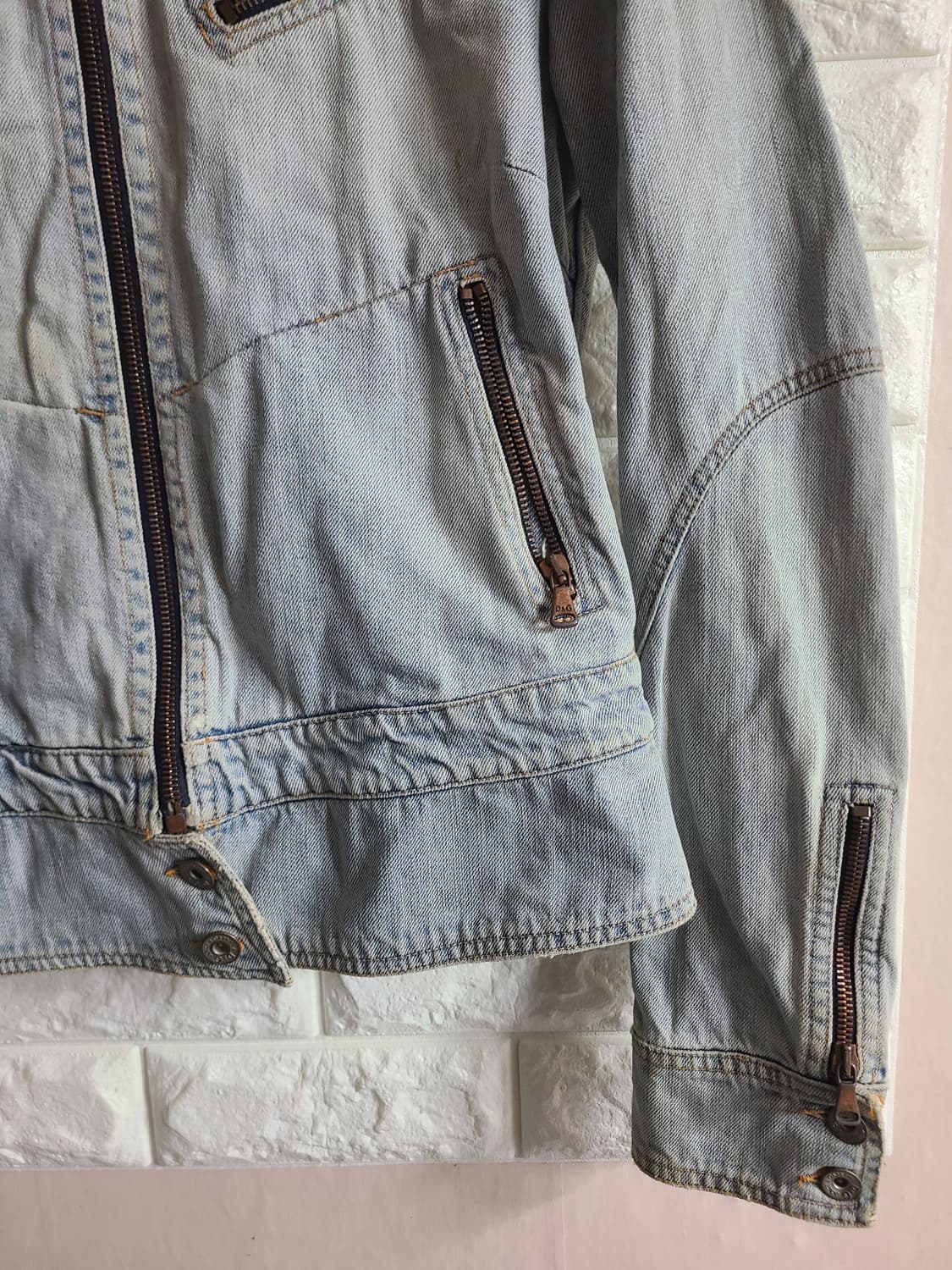 D&G 라이트 데님 자켓 청자켓(55-66) 상품이미지5