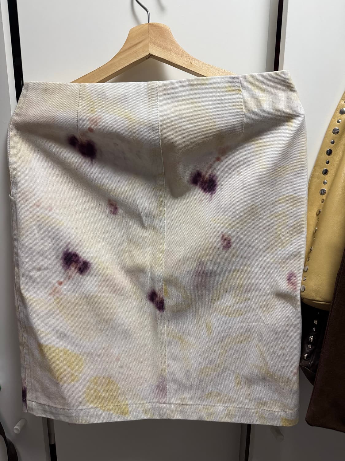 티크 코튼 데님 스커트 상품이미지6