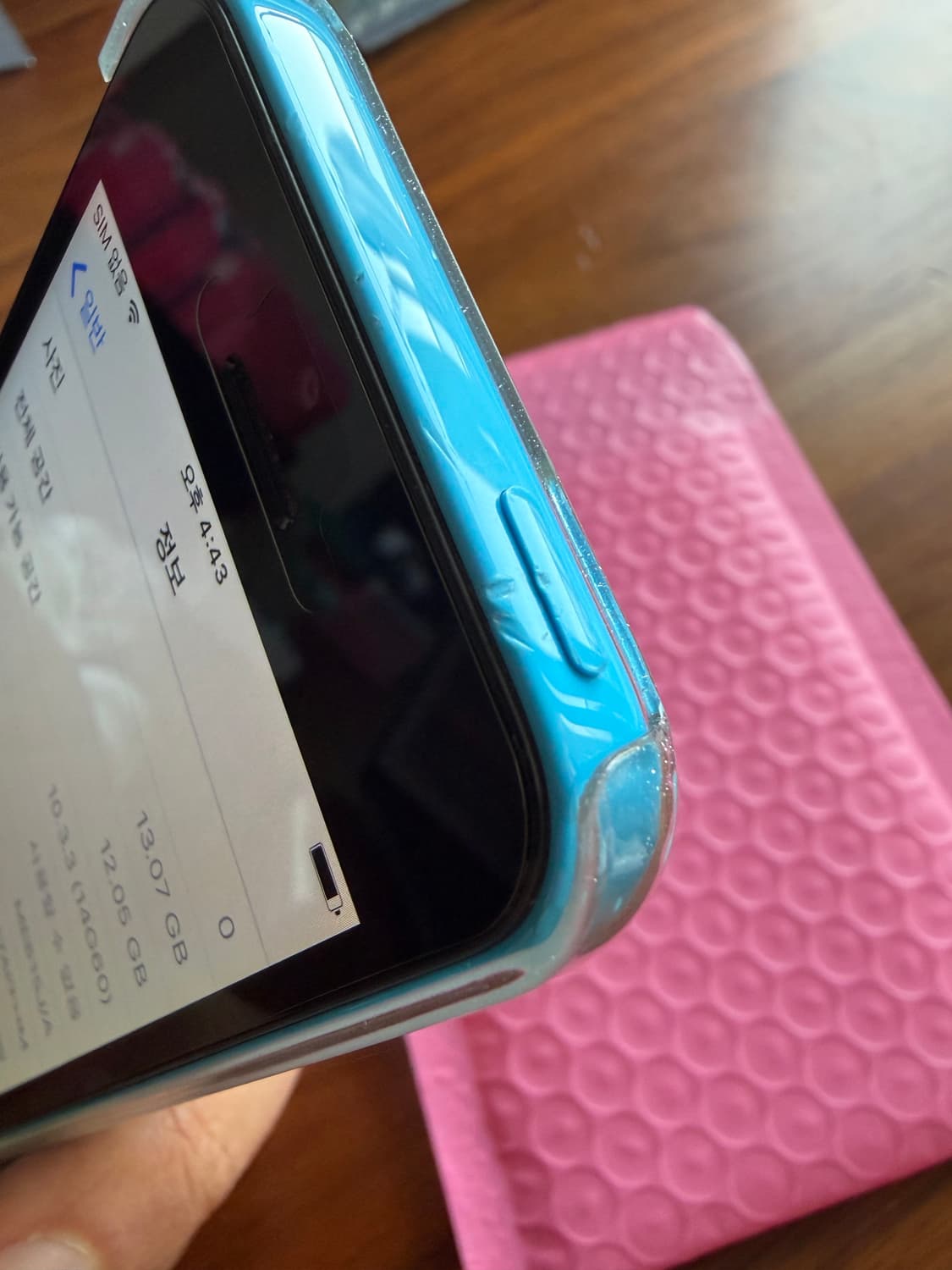 [5월6일 예약판매분] 아이폰 5c 블루 16기가 #5428 상품이미지6