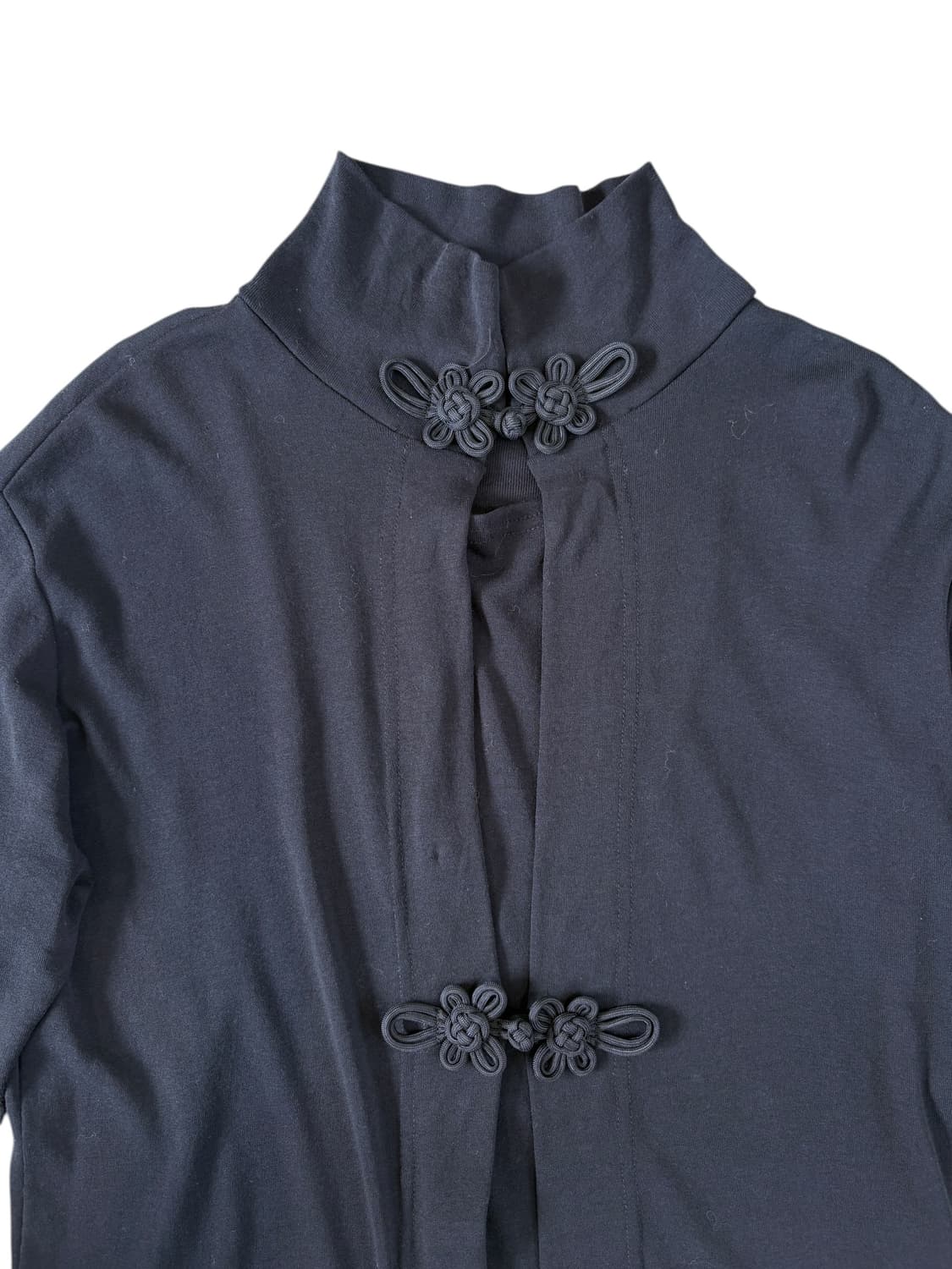Yohji yamamoto high neck button top 상품이미지2