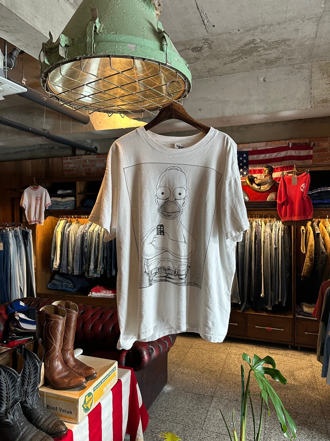 90s USA Simpson anime T Shirts 상품이미지1