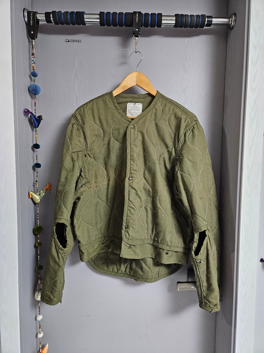 빈티지 오리지널 US ARMY 밀리터리 내피 자켓 M 상품이미지1