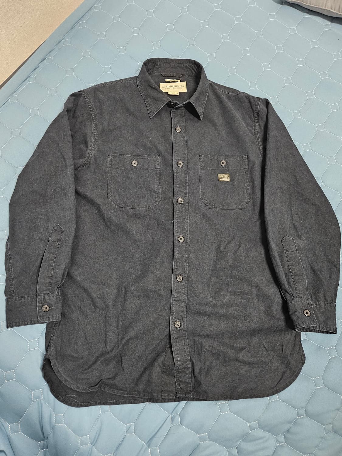 데님 서플라이 네이비 페이딩 셔츠 상품이미지1