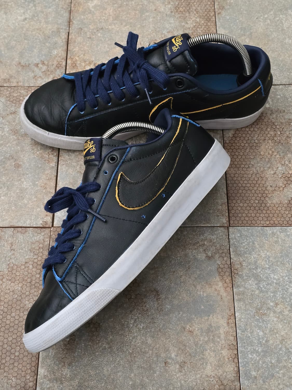 (280)나이키 nba sb 블레이저 로우 워리어스 상품이미지2