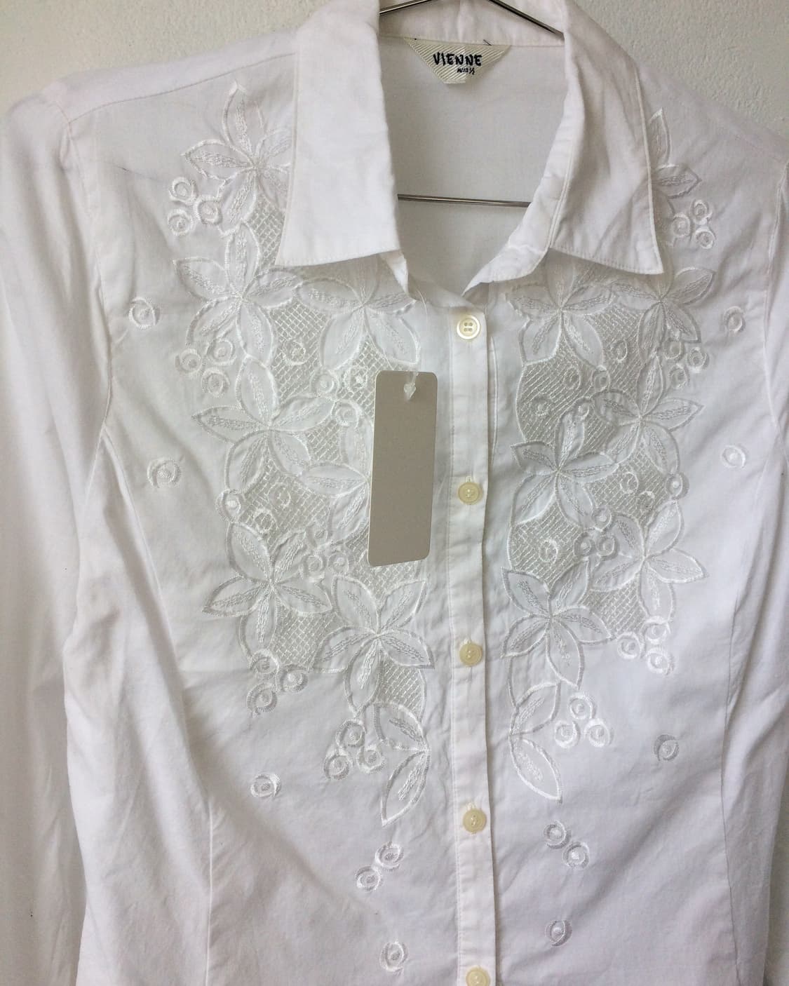 Embroidery pattern point shirt 상품이미지5