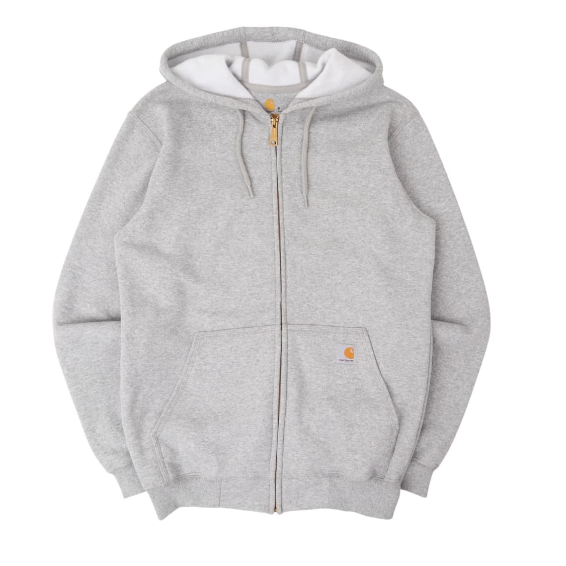 칼하트 k122 그레이 코튼 후드집업 상품이미지1