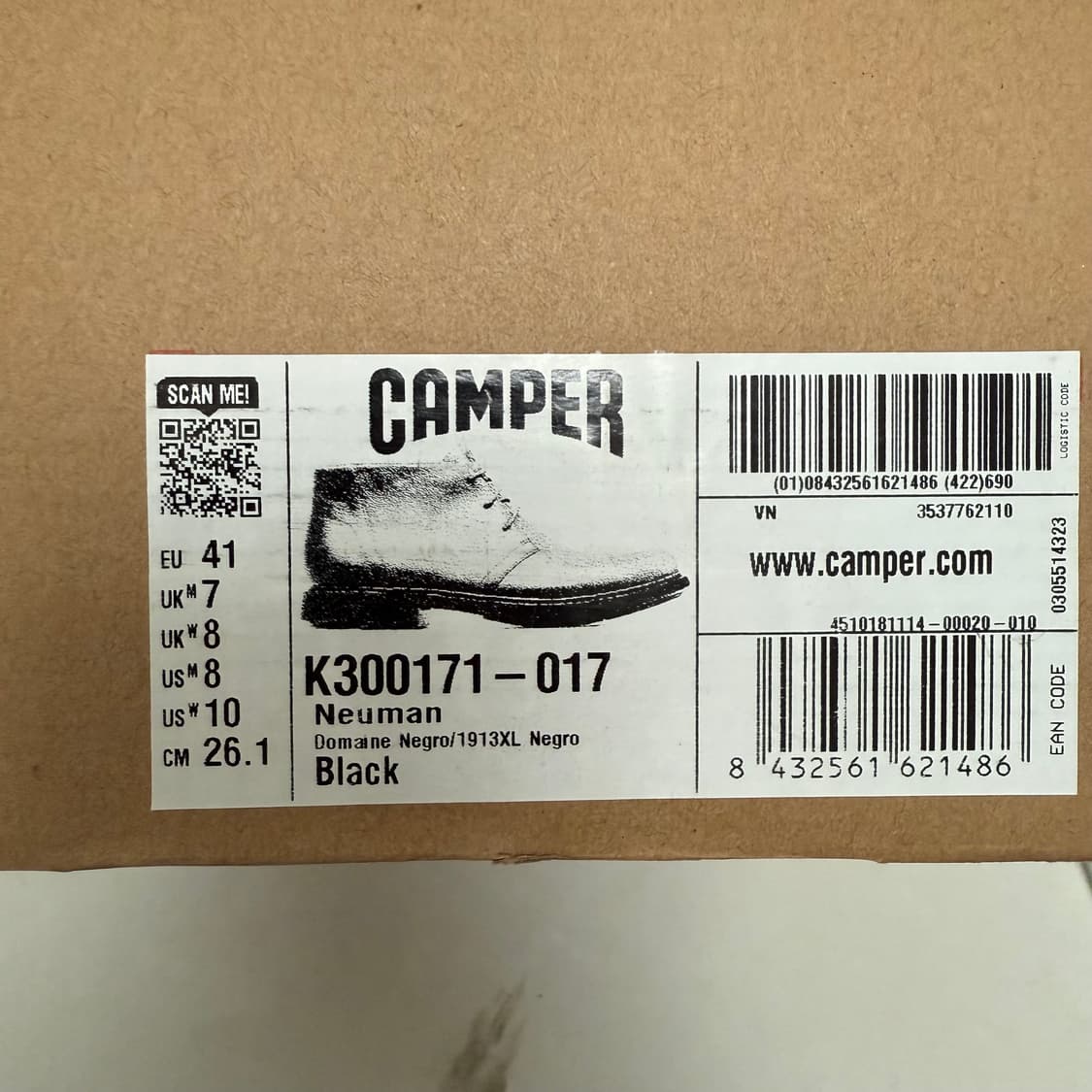 캠퍼 뉴먼 앵클부츠 41 상품이미지8