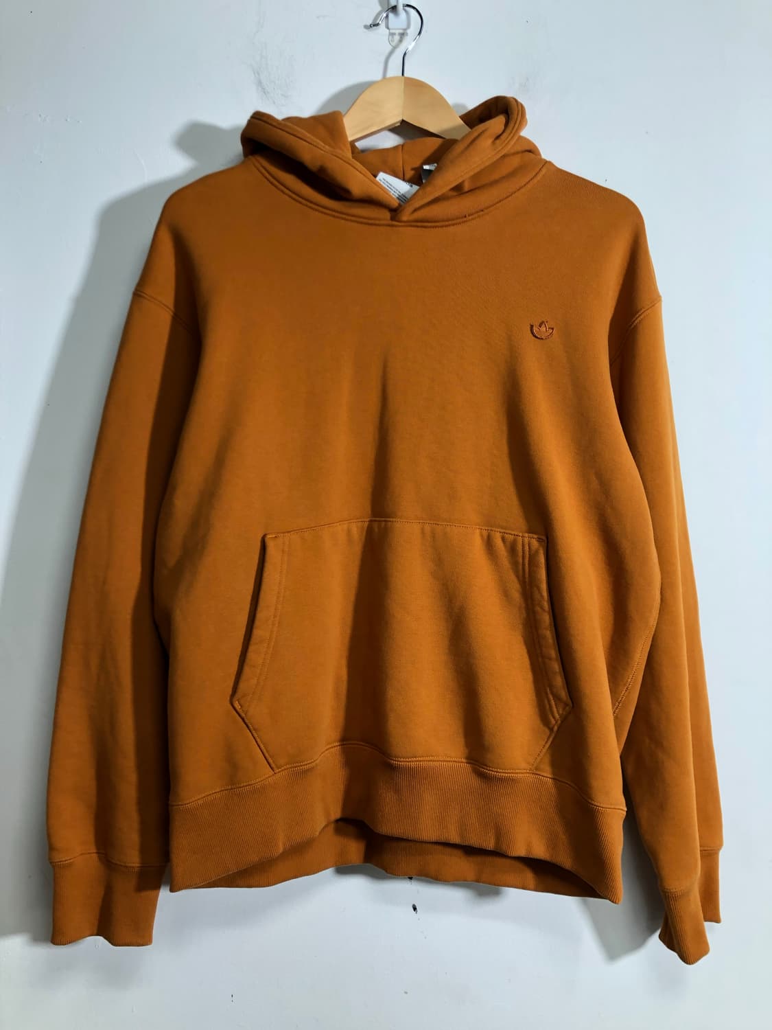 아디다스 주황 후드티 Xl  상품이미지4