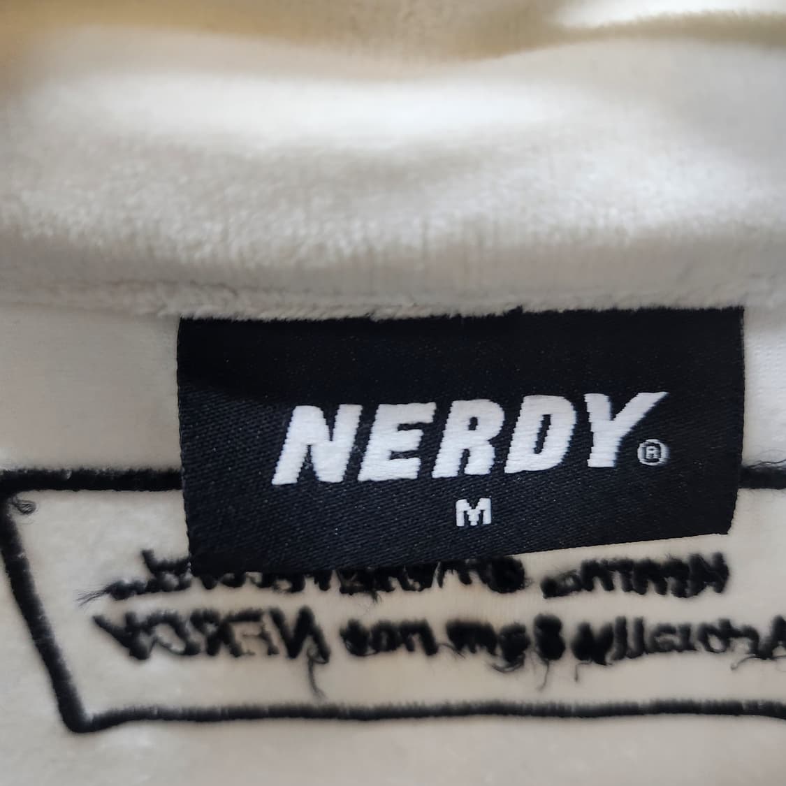 널디 로고 사이드라인 벨벳 져지 M(XL) 상품이미지6