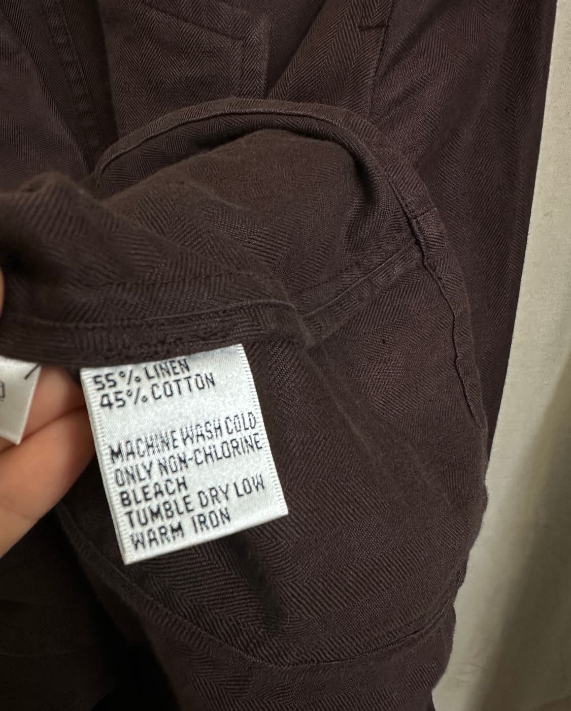 talbots 딥브라운 자켓 상품이미지5