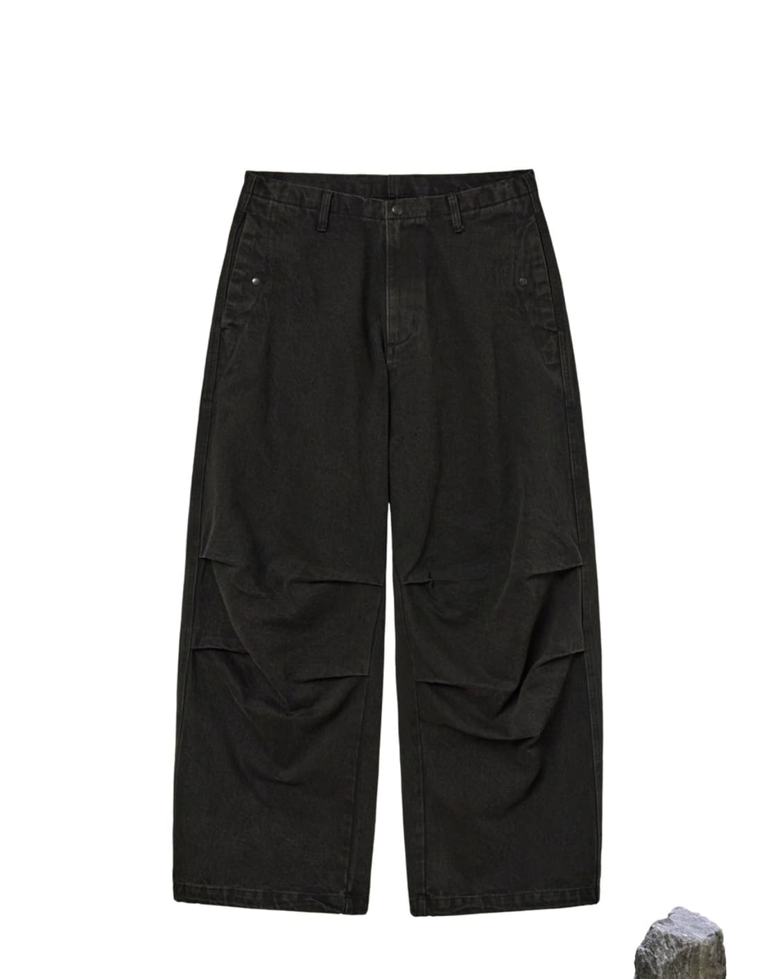 해칭룸 Snow Jeans dusty black XS 판매합니다 상품이미지1