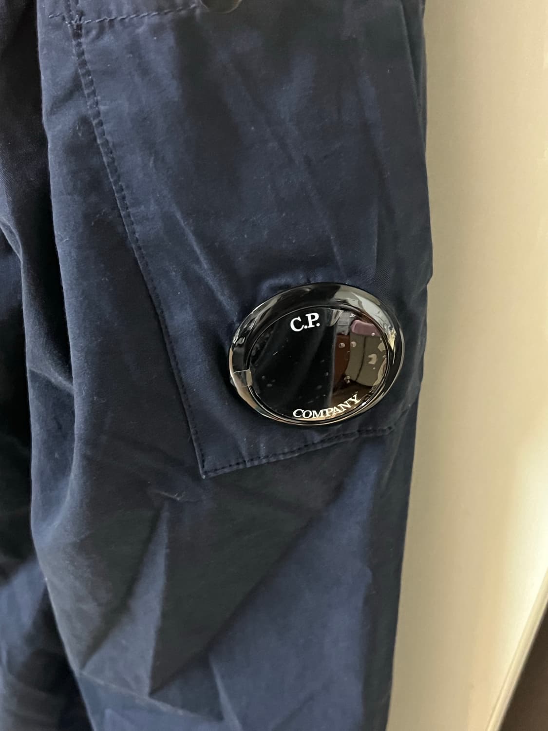 CP 컴퍼니 렌즈 개버딘 네이비 셔츠 M 새상품 상품이미지8