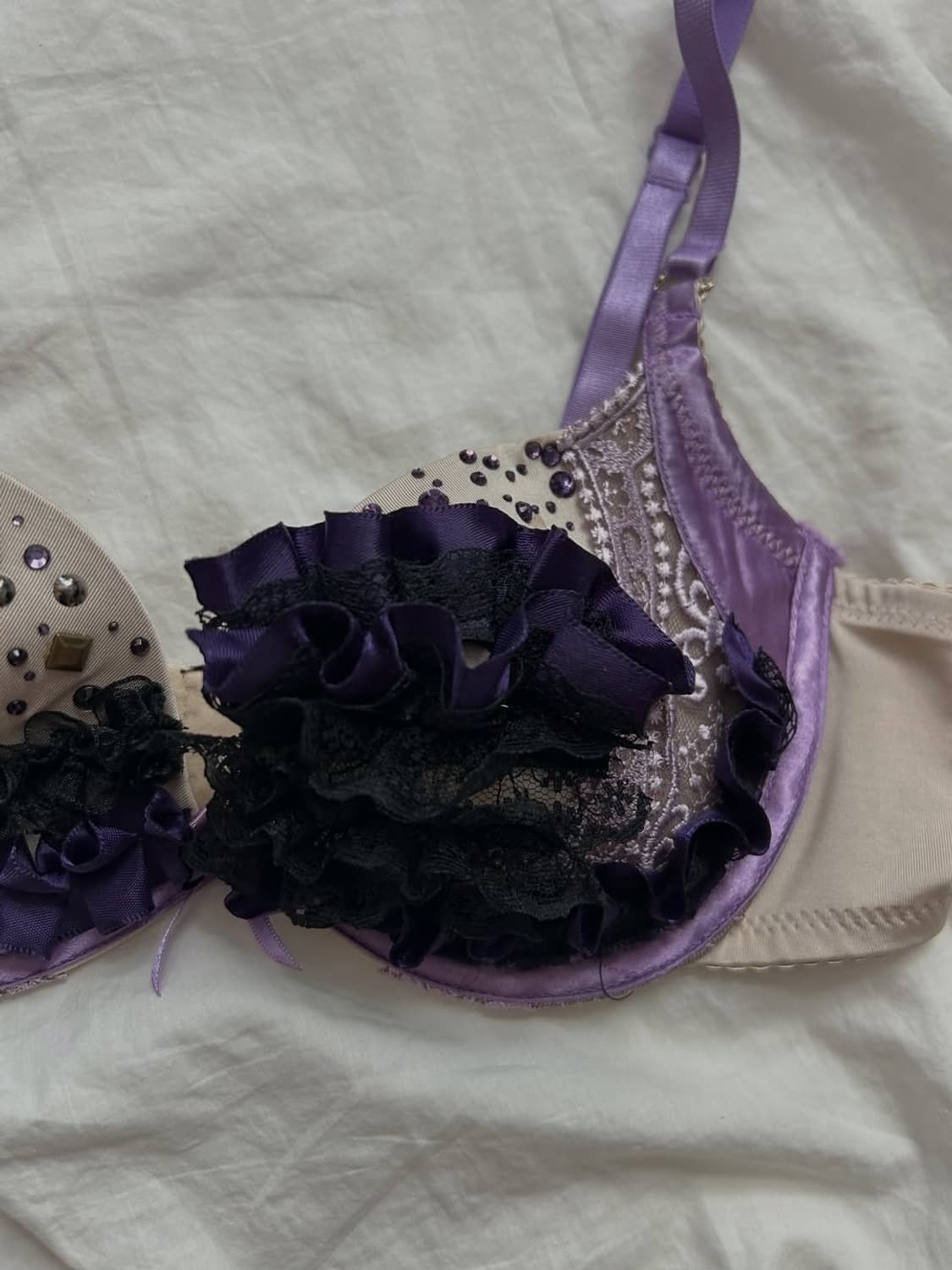Purple lace bra 상품이미지10