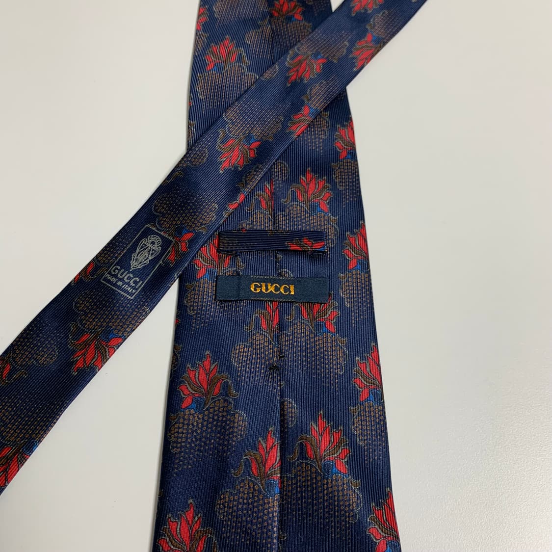 구찌(GUCCI) 빈티지넥타이 명품 100실크 A+등급 상품이미지4