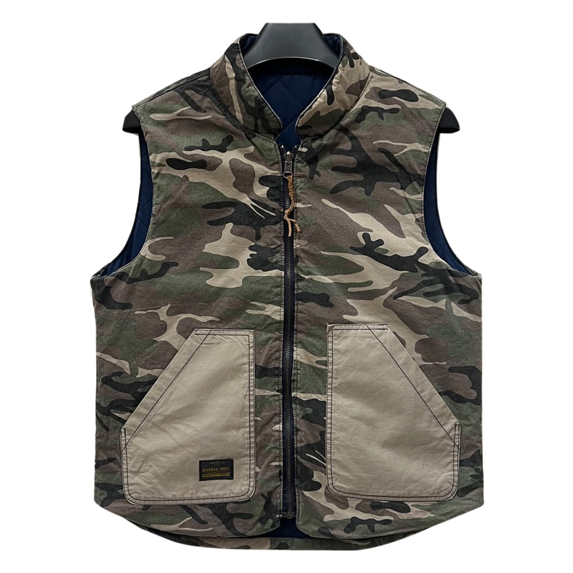 VTG 빈티지 리버시블 밀리터리 베스트 조끼 L 상품이미지2