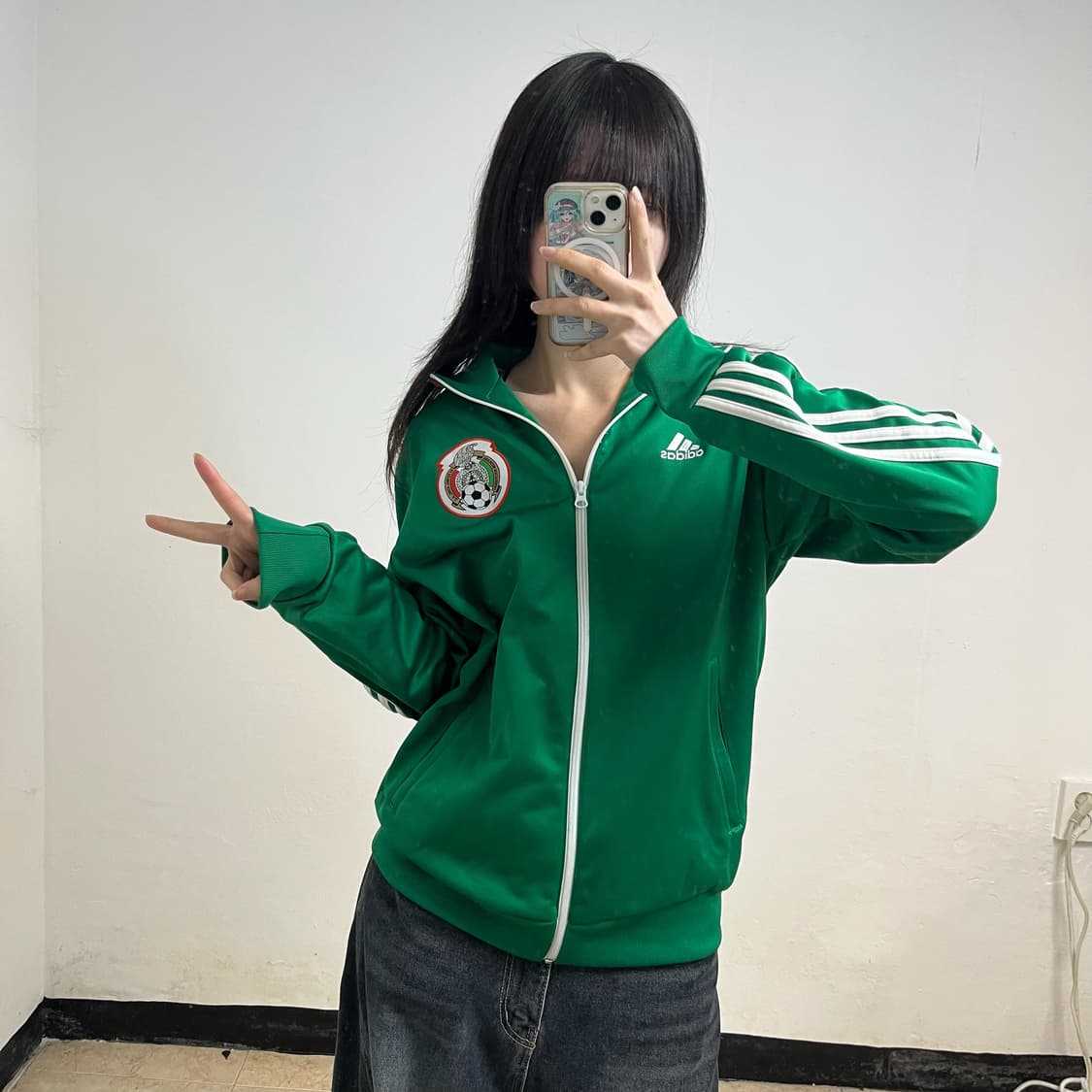 Adidas green Mexico jersey 상품이미지2