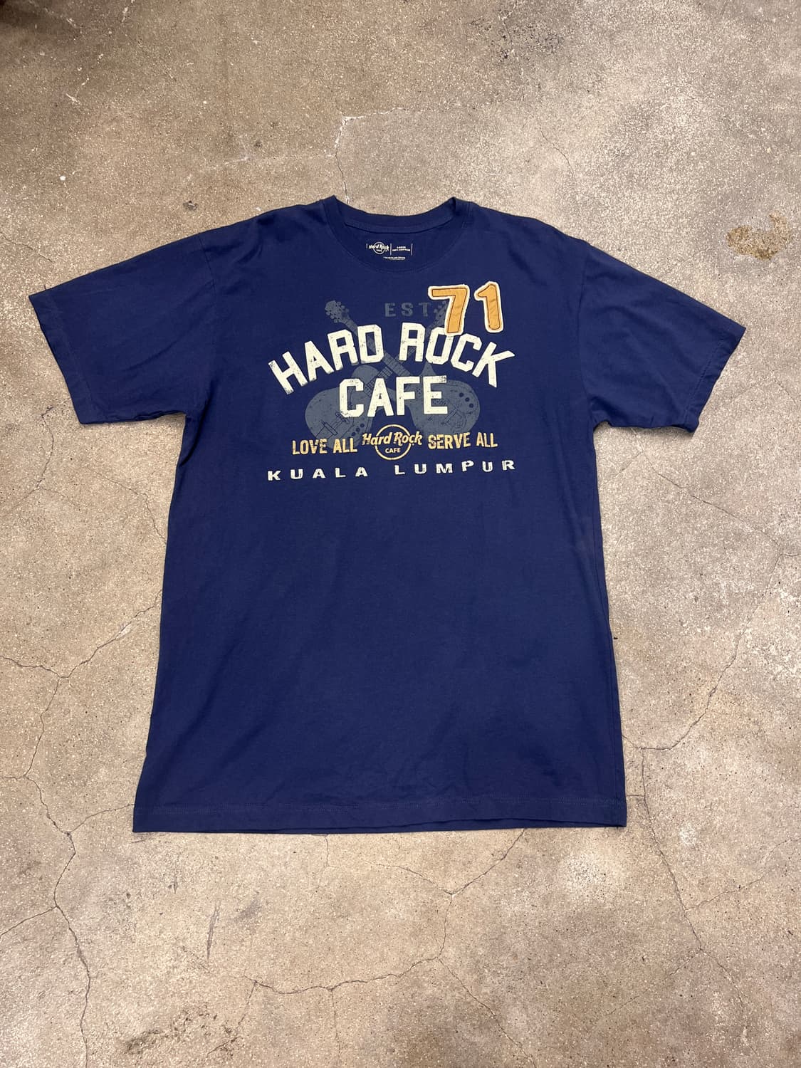 하드락 카페 쿠알라룸푸르 반팔티 상품이미지1