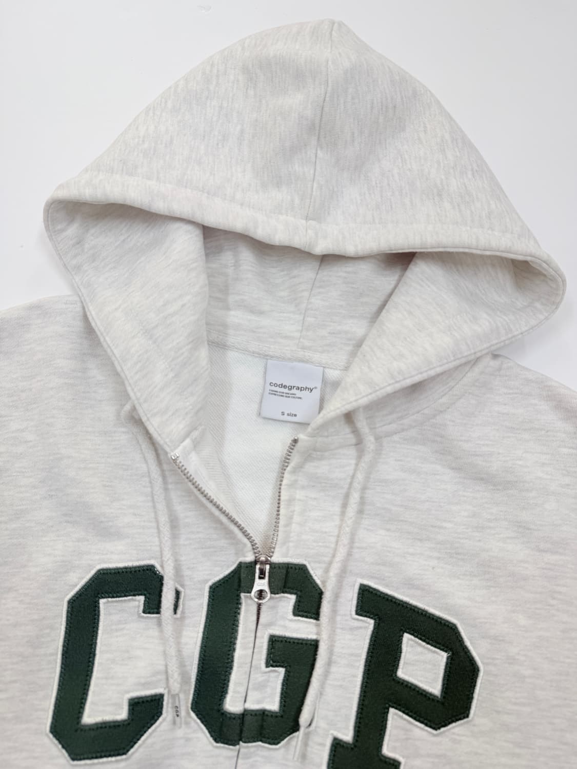 코드그라피 아치로고 투웨이집업 상품이미지5