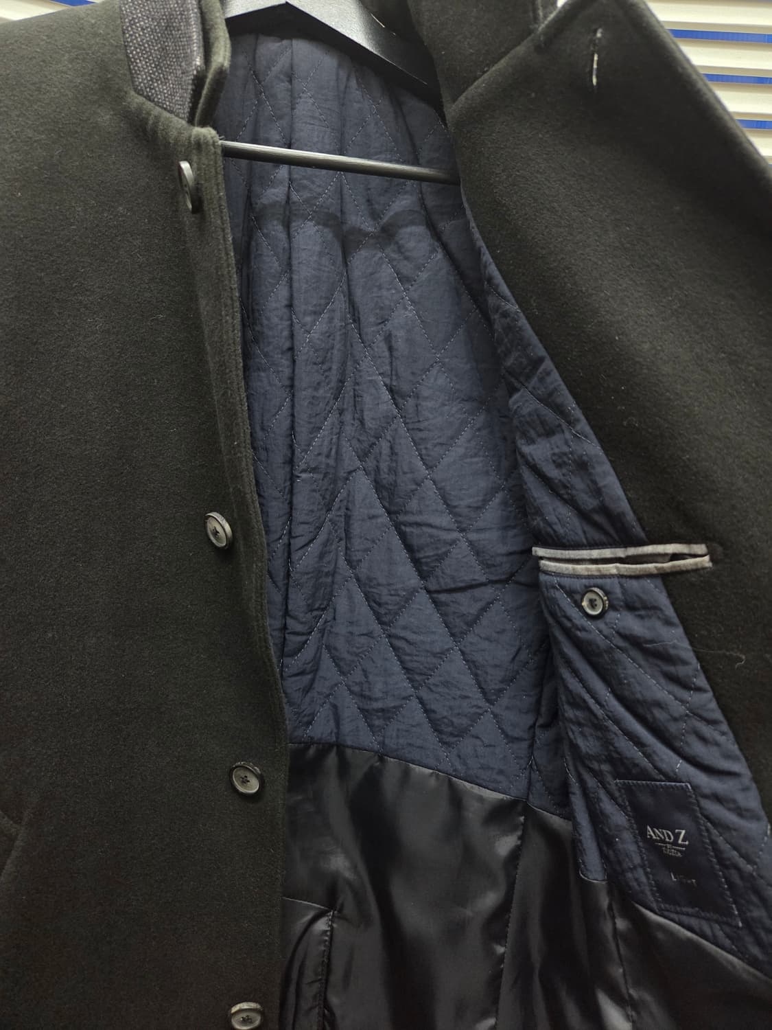 앤드지 지오지아 차이나카라 울 코트 상품이미지5