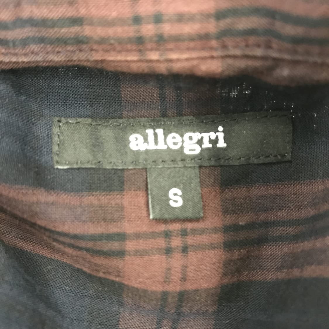 알레그리 ALLEGRI 체크셔츠 이태리 [S] 상품이미지5