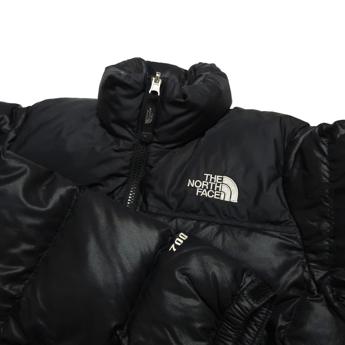 노스페이스 우먼 700 눕시 구스다운 패딩 자켓 블랙 상품이미지5
