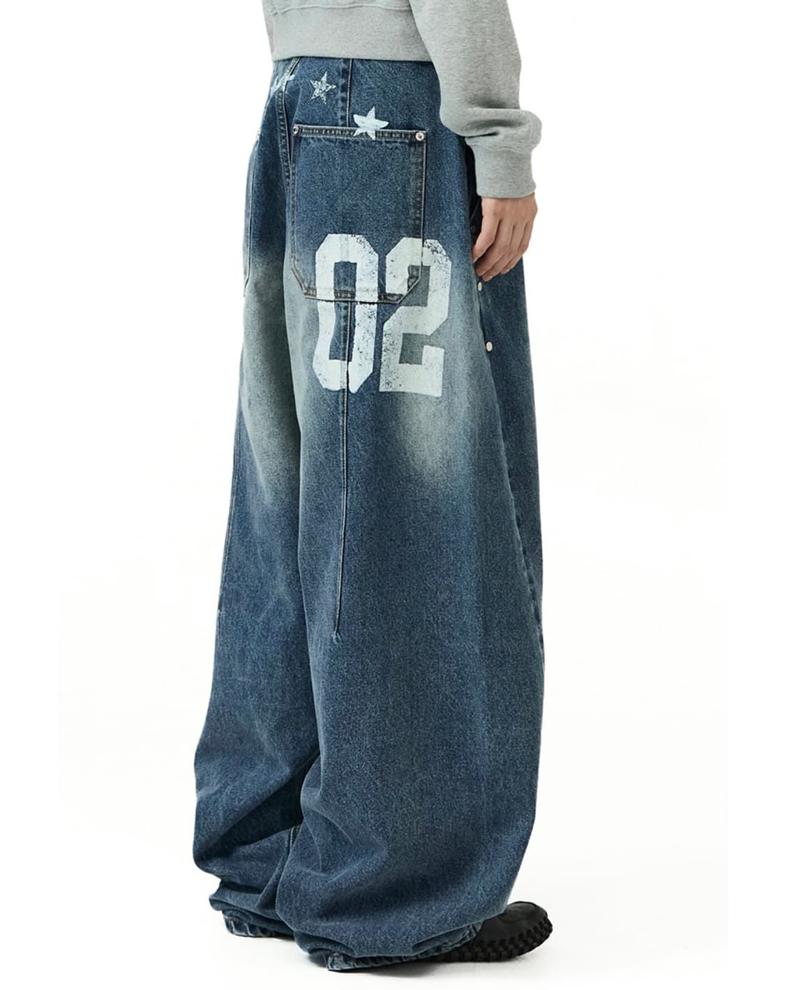 밈더워드로브 유스 커브드 어웨이 팬츠 s 상품이미지1