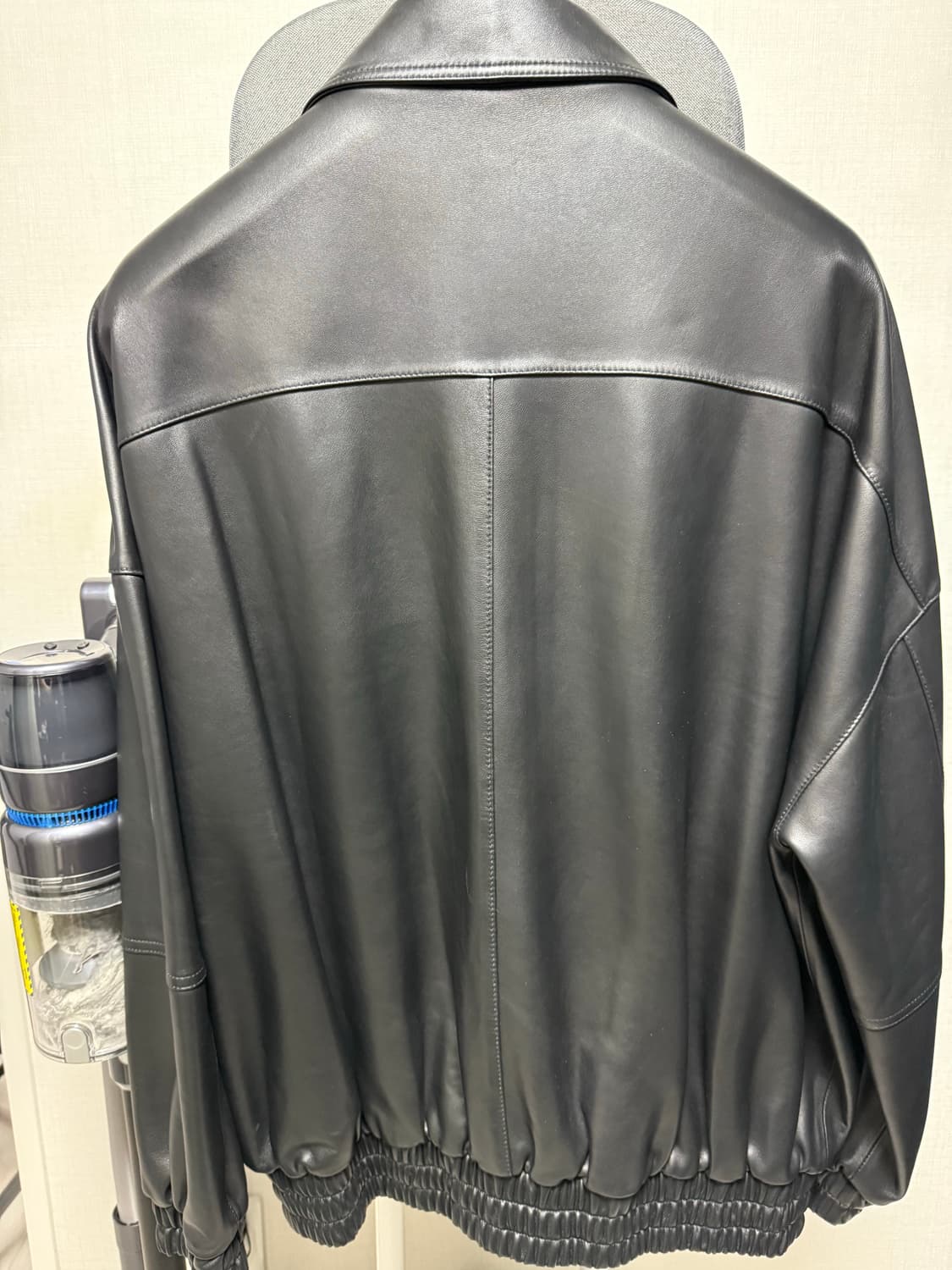 도프제이슨 양가죽 오버핏 봄버 자켓 상품이미지2