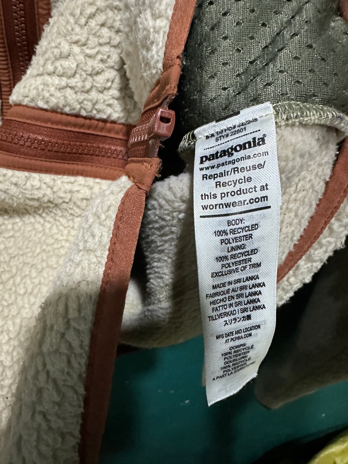 파타고니아 레트로 플리스M 상품이미지4