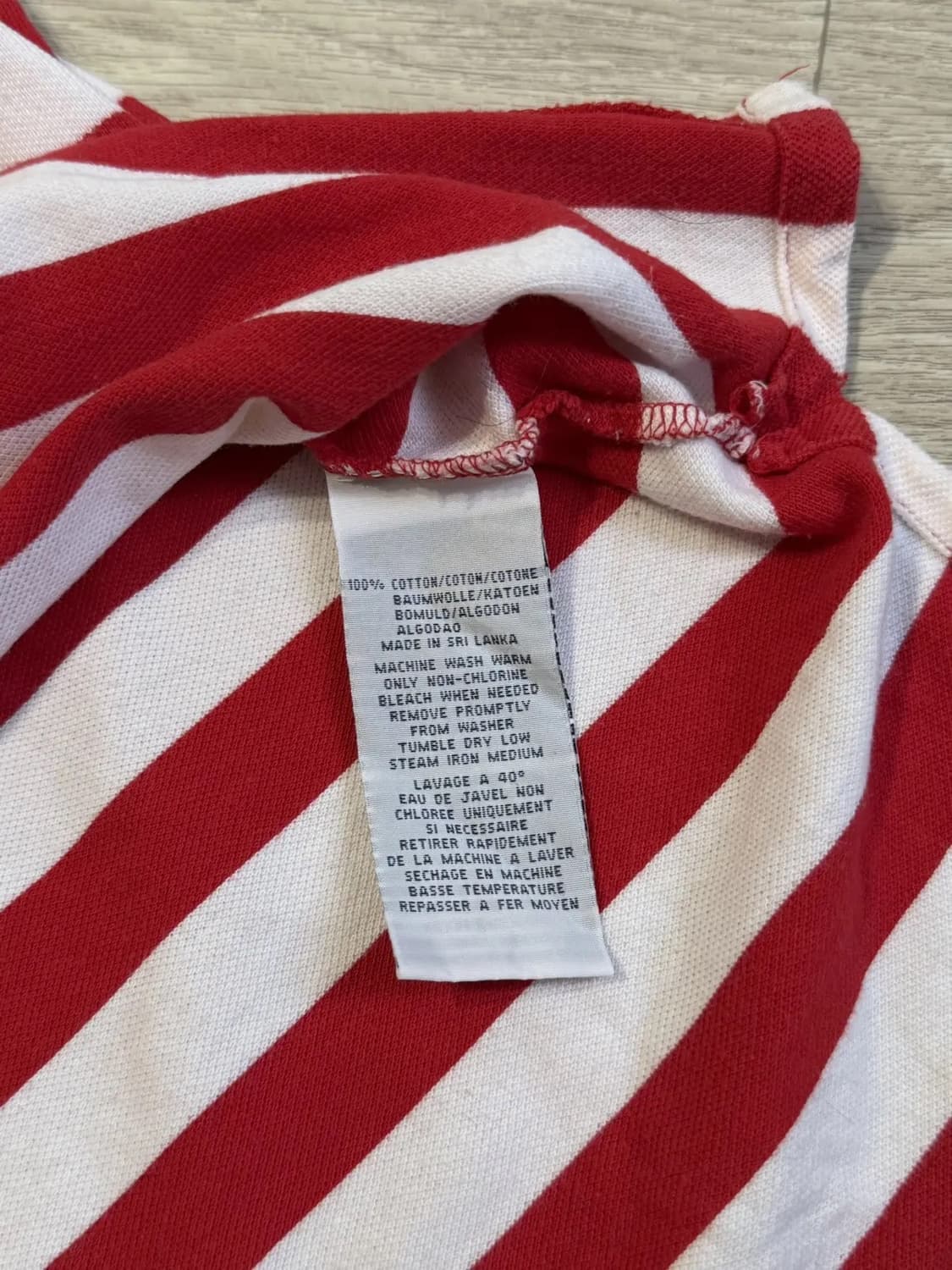 🇱🇰 90‘s 빈티지 폴로 랄프 로렌 반팔 상품이미지4