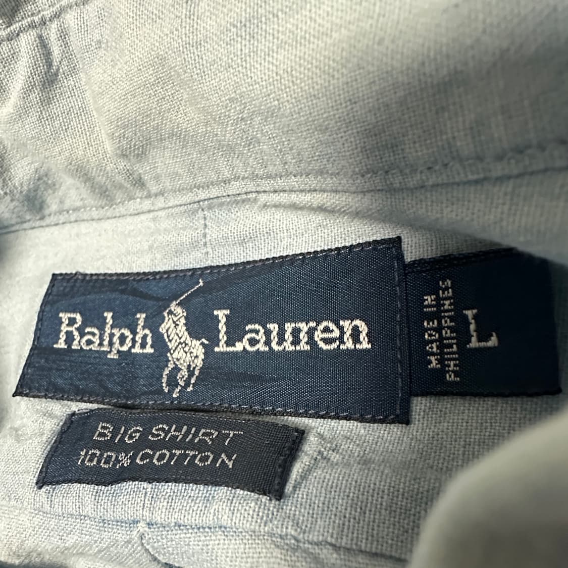 POLO RALPH LAUREN 90's big shirt 상품이미지4