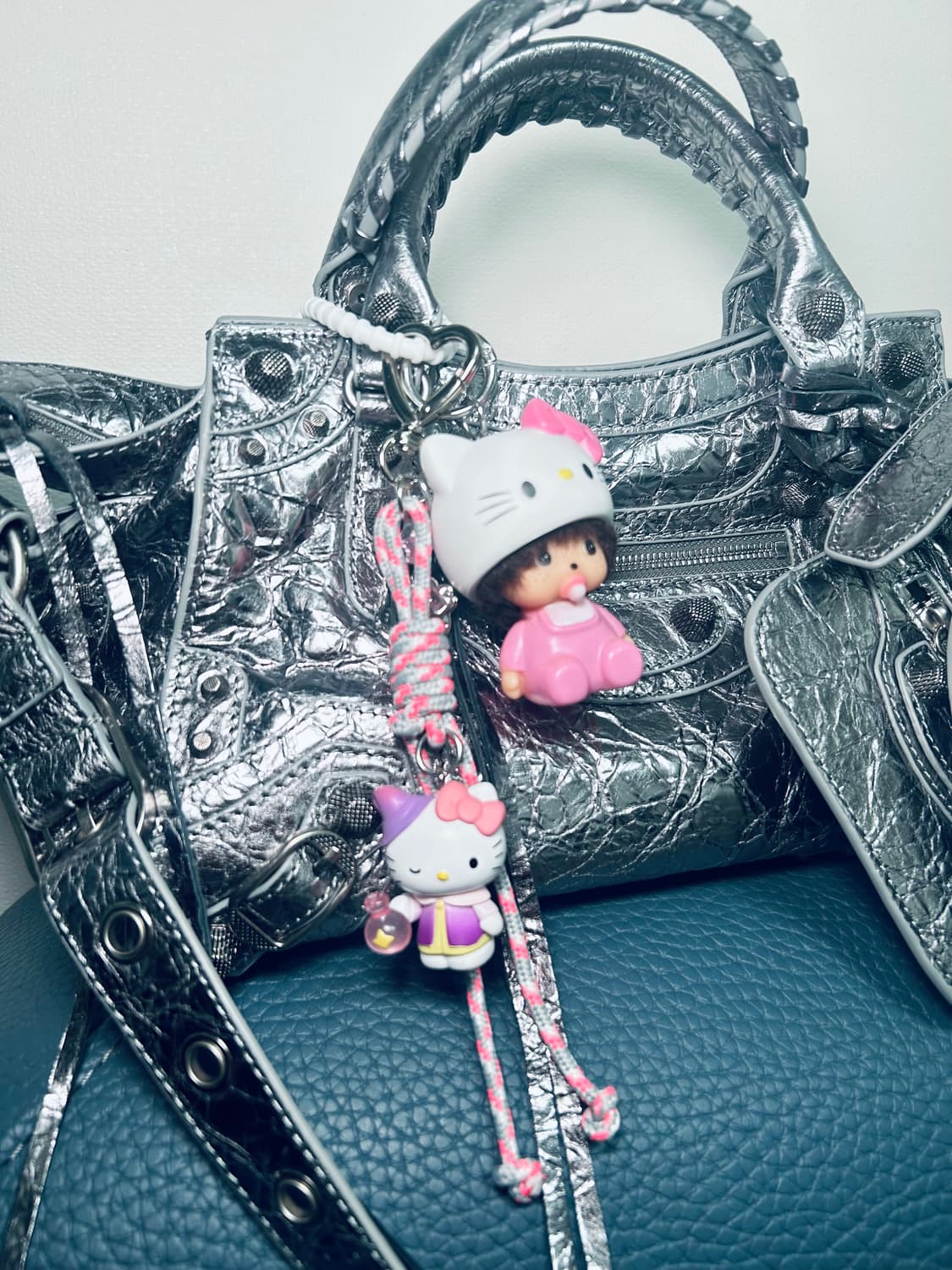 ✨💖정품 산리오 헬로키티 - 마법공부 랜덤 피규어 커스텀키링 상품이미지8