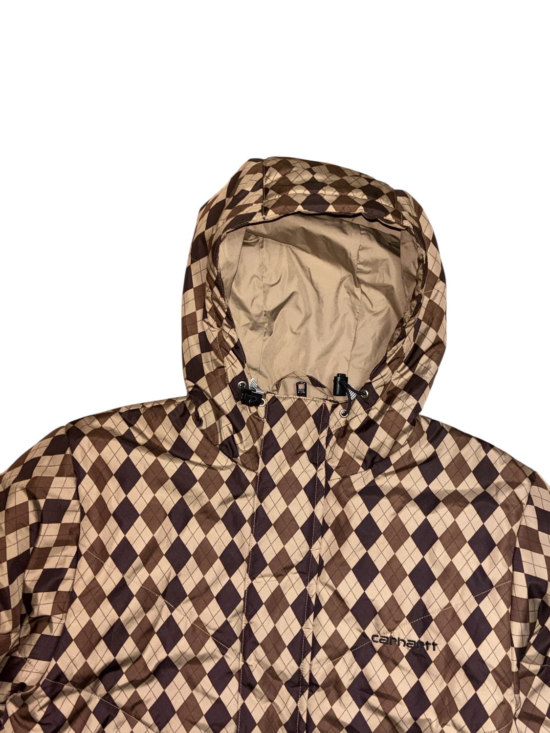 칼하트 다이아몬드 패턴 쉘 패딩 상품이미지8