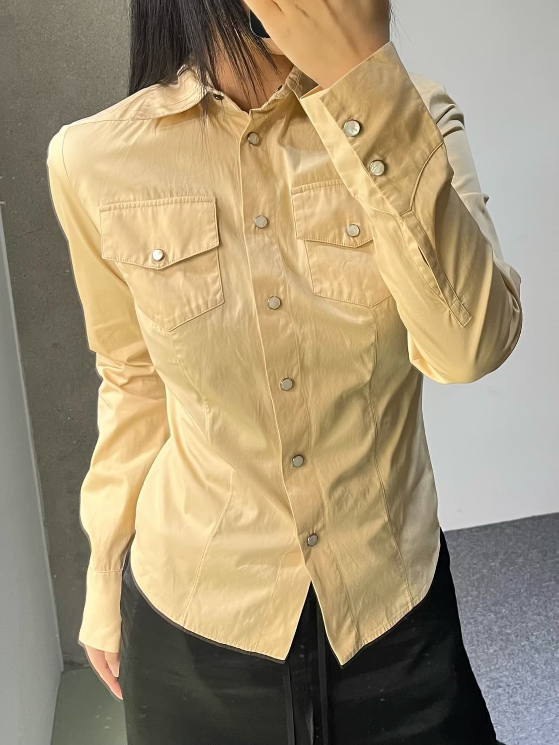 구찌 투포켓 웨스턴 셔츠 상품이미지2