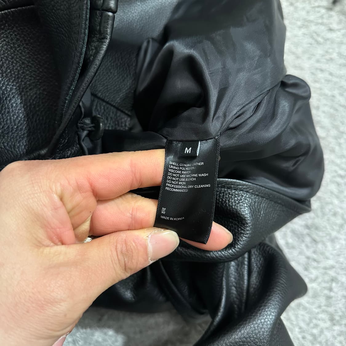 [우먼95] 비바스튜디오 소가죽라이더자켓 상품이미지4