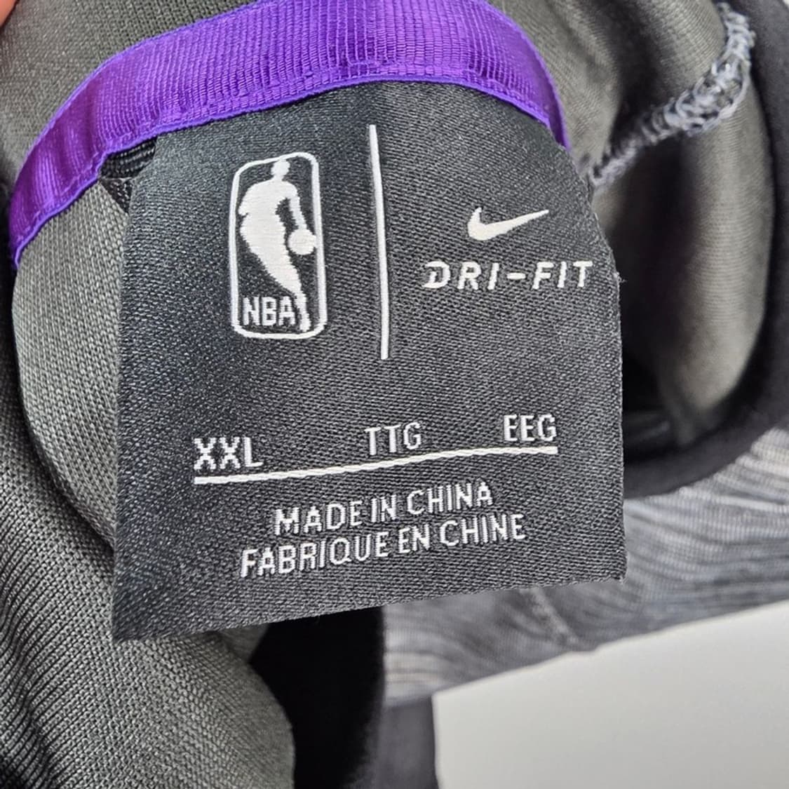 나이키 NBA LA 레이커스 드라이핏 후드티 XXL 상품이미지6