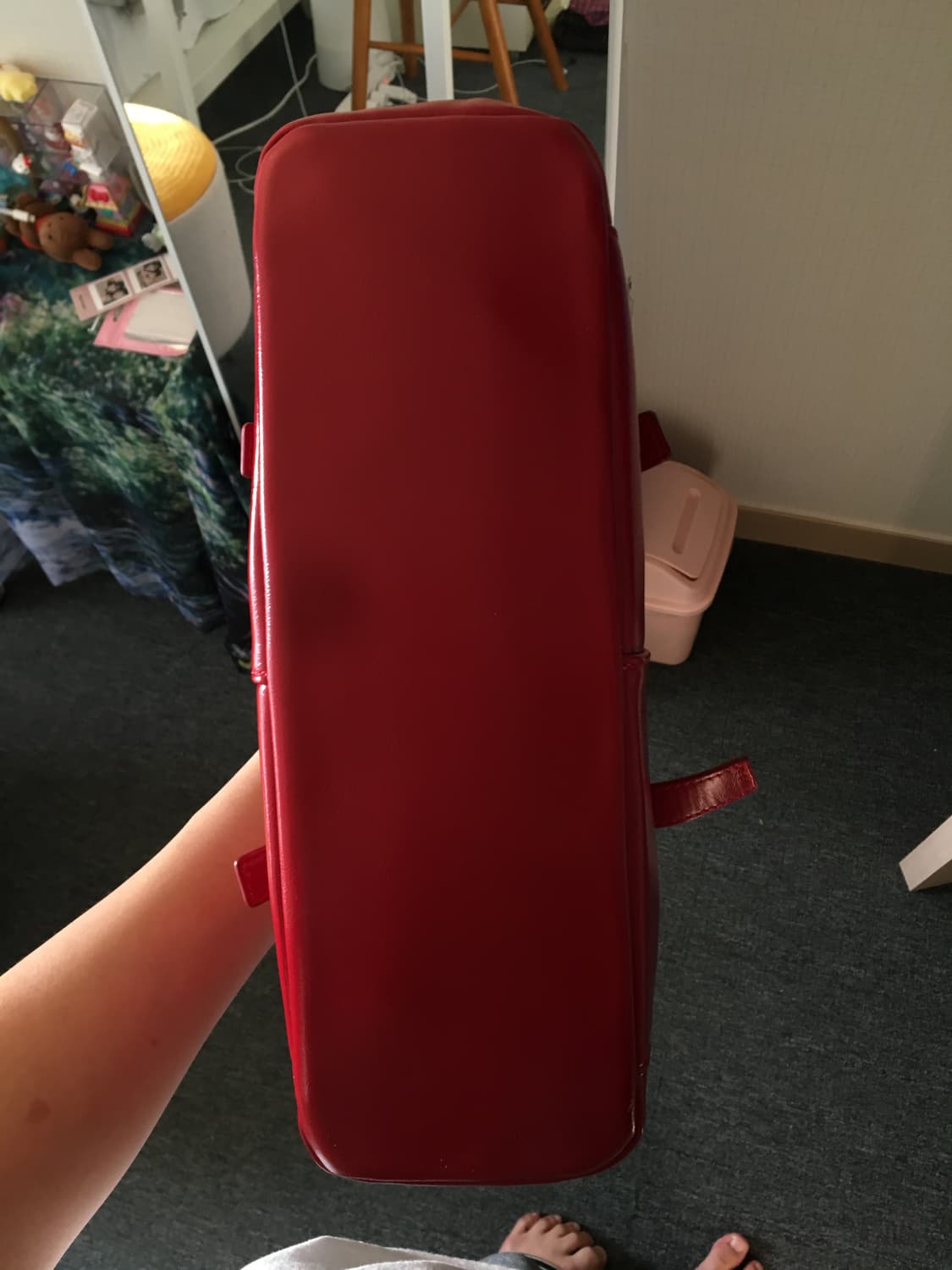 [SQUARE LINE] Red Square Shoulder Bag  상품이미지8