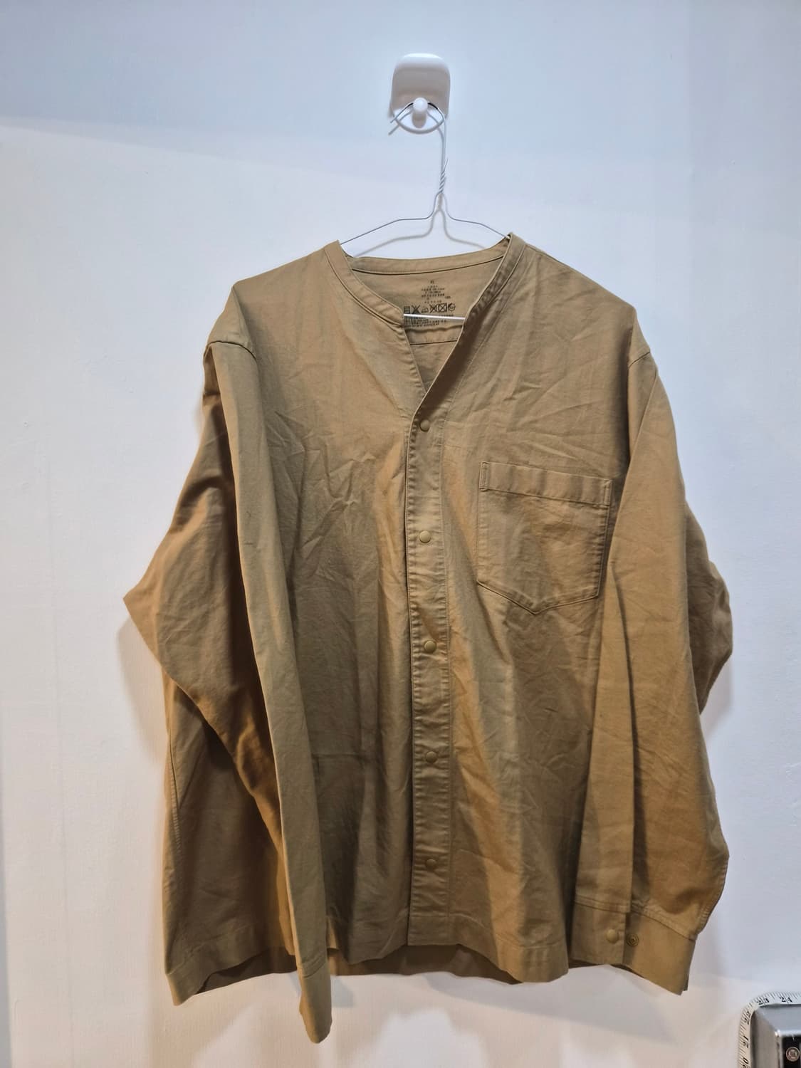XL) MUJI 무인양품 스탠드카라 셔츠 팝니다 상품이미지1