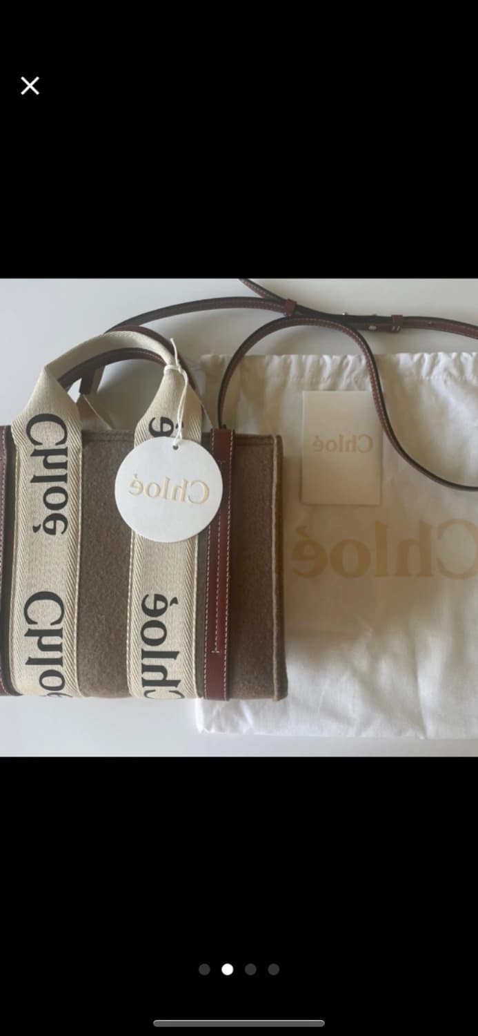 끌로에 우디 스몰 토트백 상품이미지7