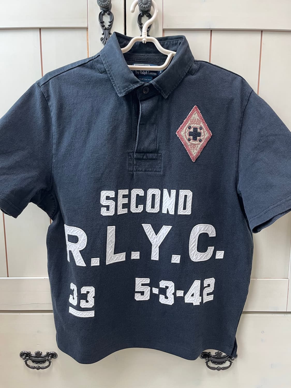 폴로 R.L.Y.C. 패치 폴로 셔츠 PK 카라티 RLYC POLO 상품이미지2