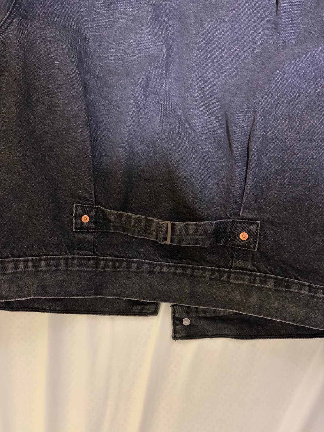 리바이스 타입1 흑청 트러커 s사이즈 상품이미지4