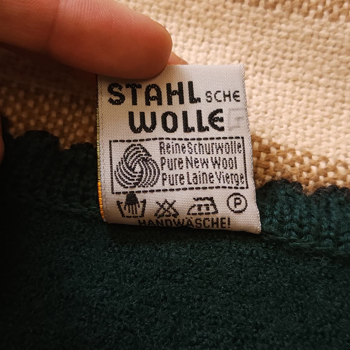 90s 울 트위드 자켓 프렌치 울 자켓 오스트리아 티롤자켓 빈티지 그린 상품이미지10