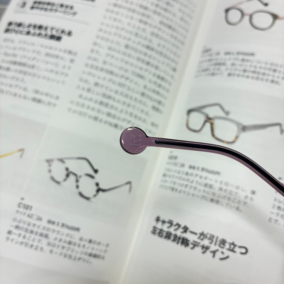 L.A. EYEWORKS 엘에이 아이웍스 캣아이 뿔테 안경 상품이미지8