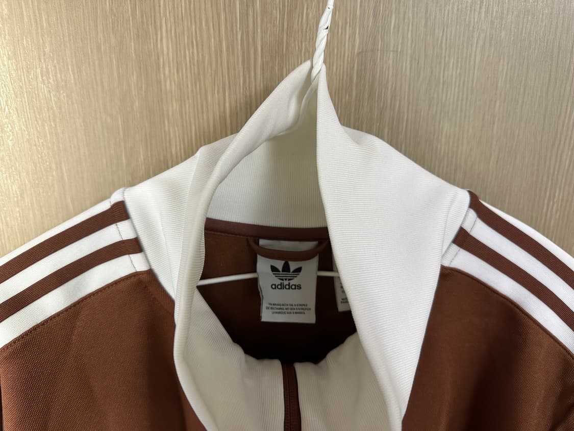 아디다스 베켄바우어 트랙탑/브라운 화이트 트랙자켓 /져지 상품이미지4