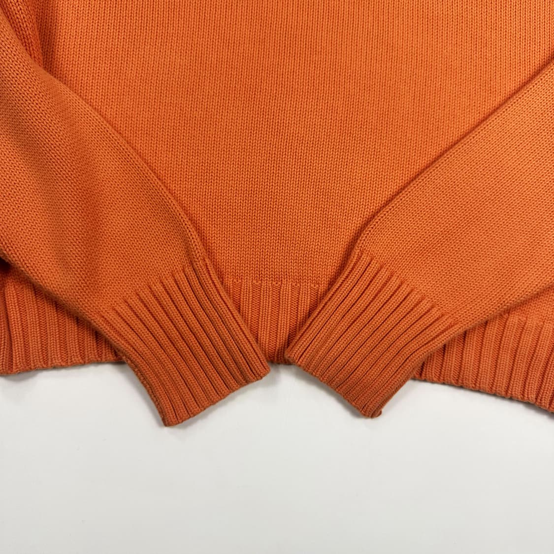 폴로 랄프로렌 포니 클래식 오렌지 니트 (L) 상품이미지4