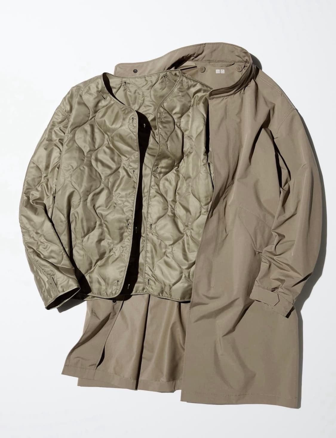 유니클로 윈드프루프 2WAY 코트 XL 상품이미지1