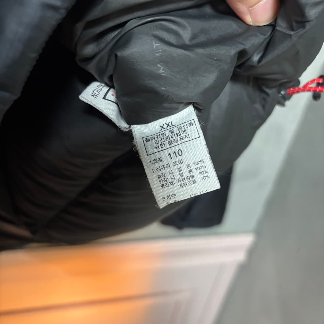 노스페이스 800 써밋 로체 구스다운 패딩 블랙 상품이미지3