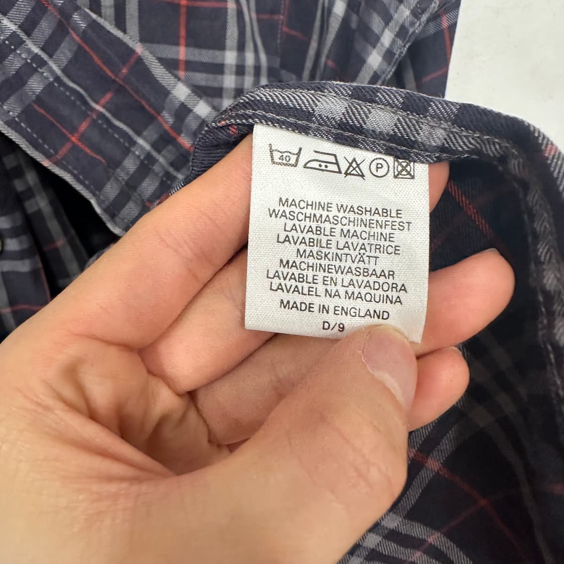 버버리 노바 체크 셔츠 상품이미지5