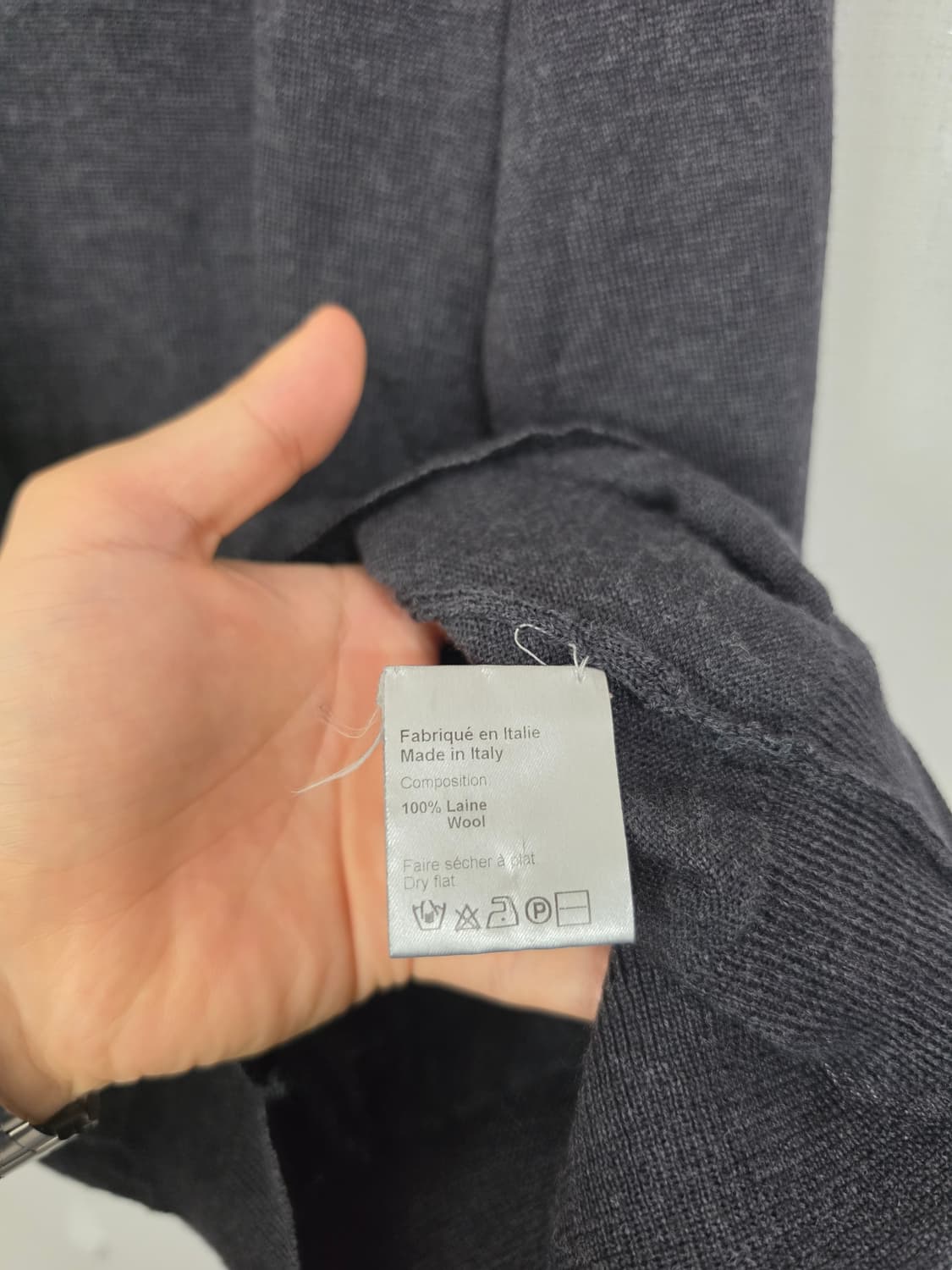 디올 옴므 울 니트 M 에디슬리먼 상품이미지4